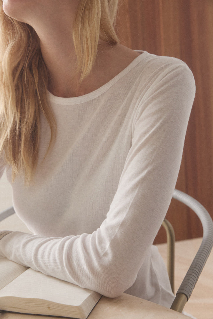Elle Cotton Blend Top