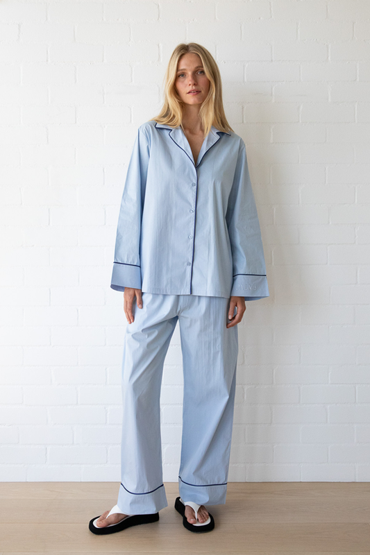 Gigi Blue Cotton Set