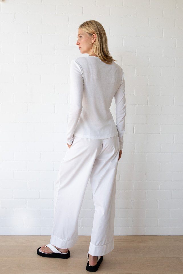 Elle Cotton Blend Top