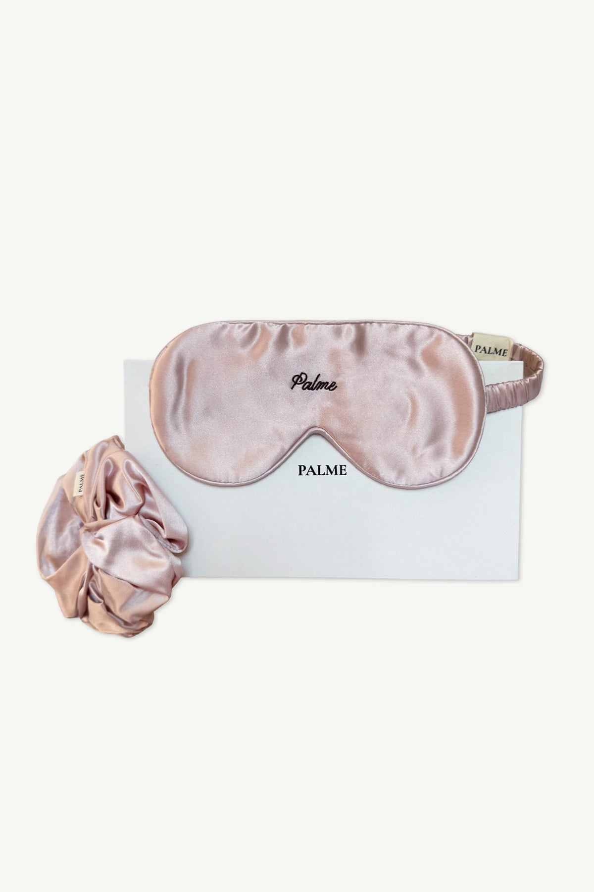 Silk Accessories Set, Dusty Pink